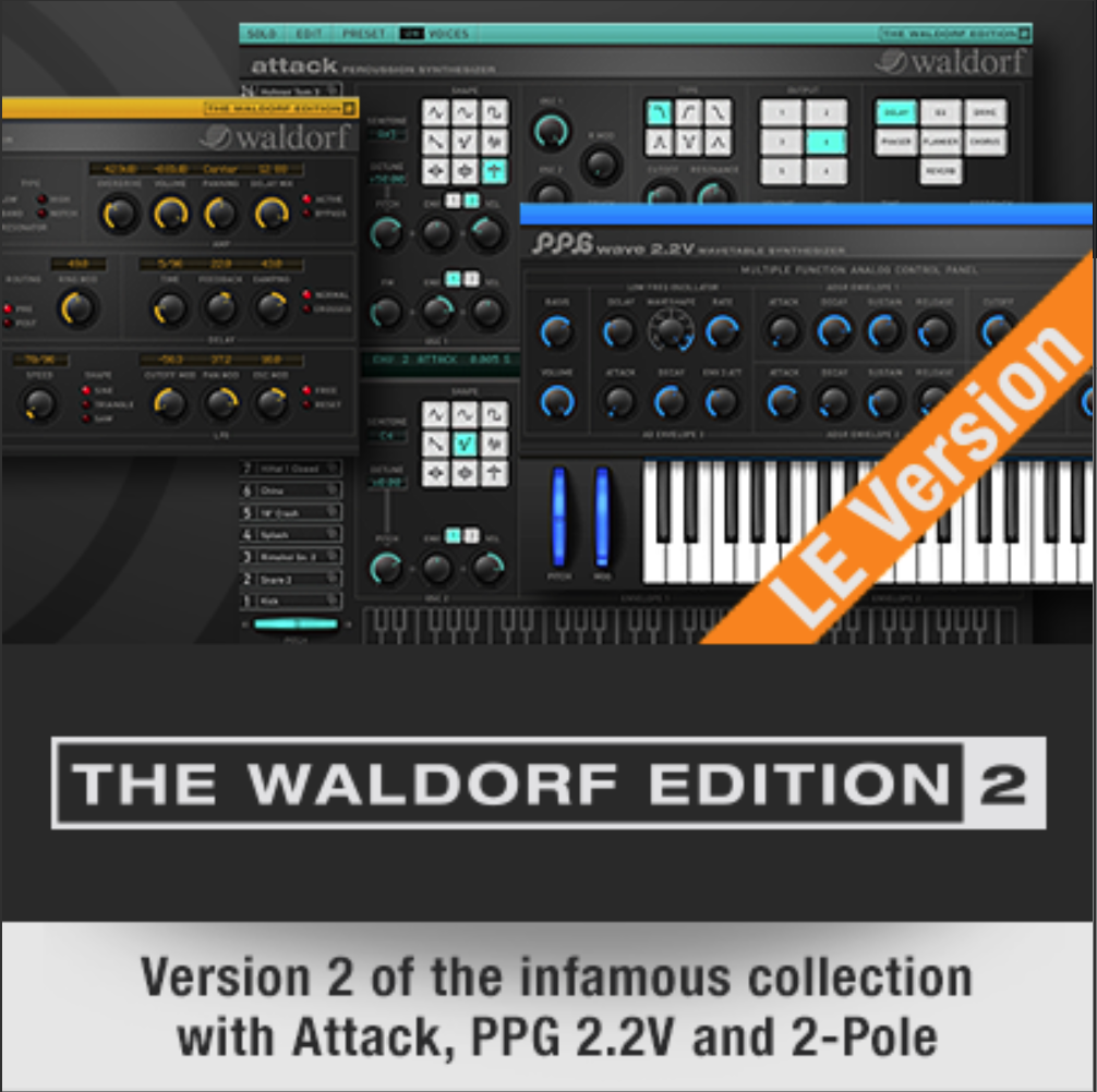 Waldorf Waldorf Edition  2 LE - Synth Bundle